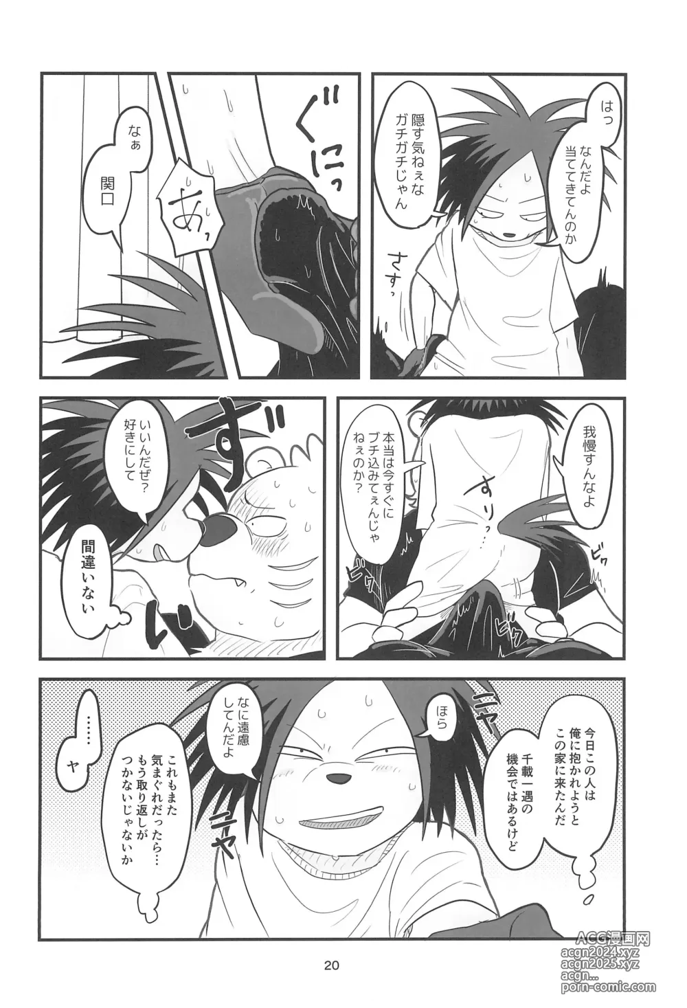 Page 20 of doujinshi YUMEGIWA LAST NIGHT