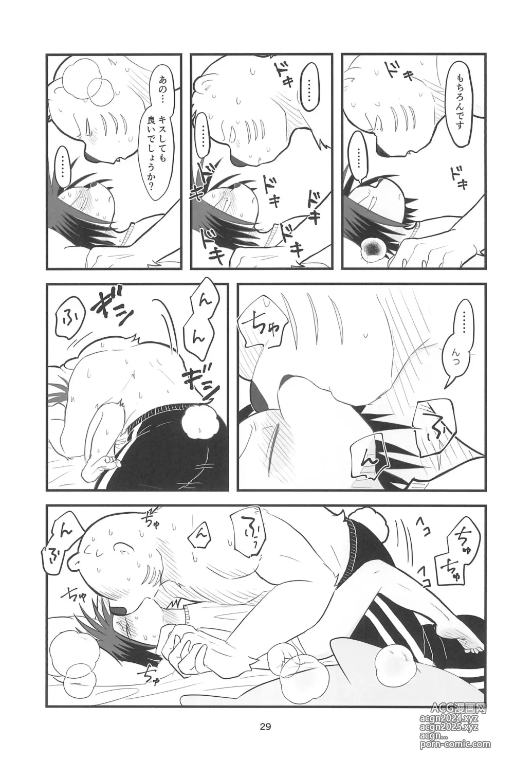 Page 29 of doujinshi YUMEGIWA LAST NIGHT