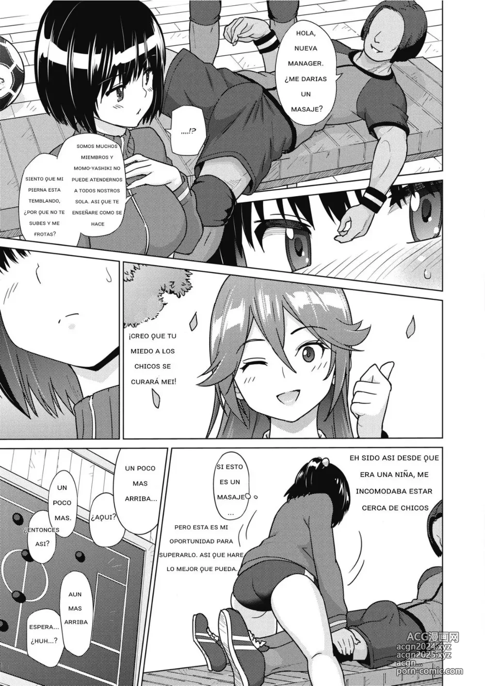 Page 9 of manga Soccer Manager Overcome