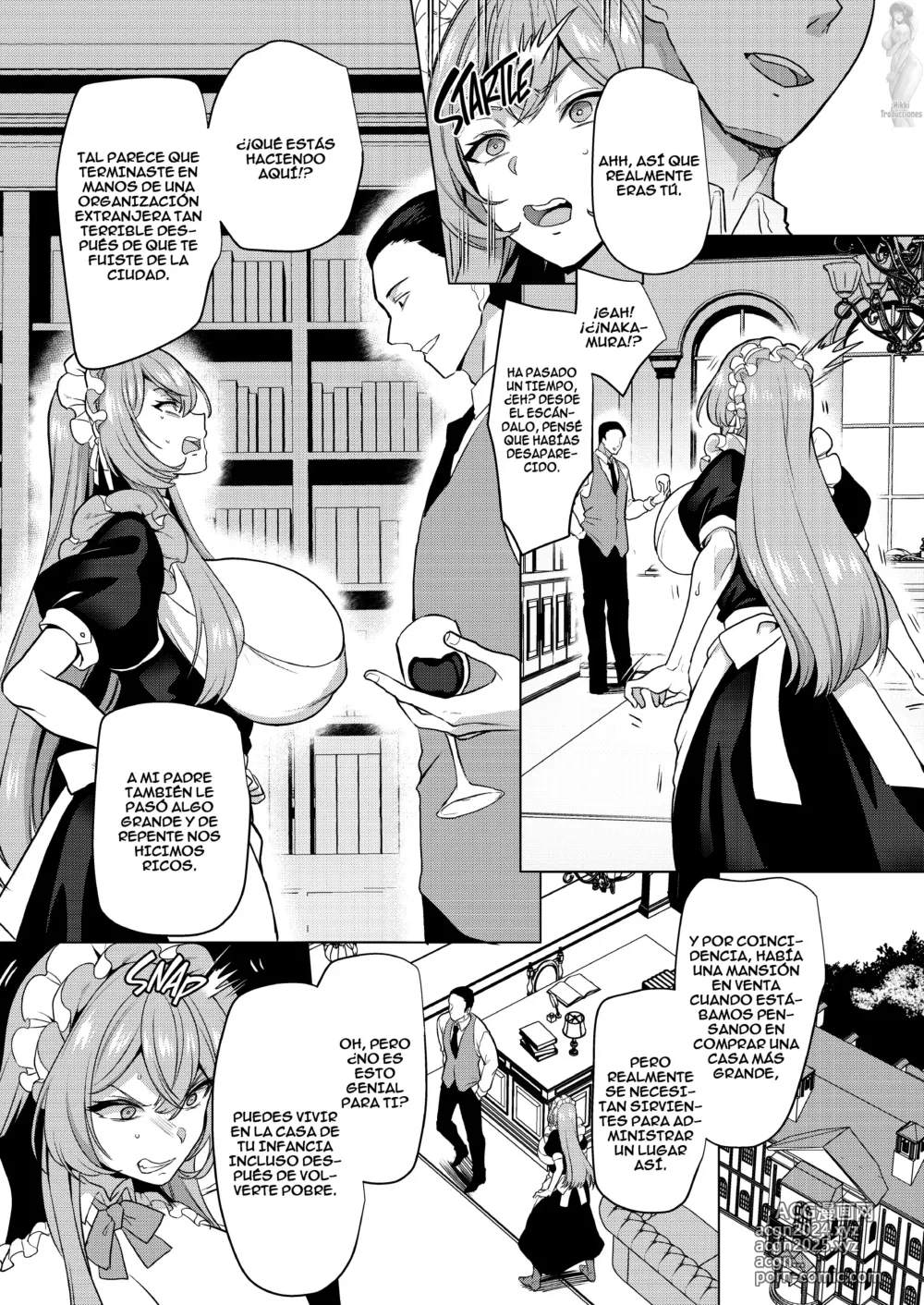 Page 8 of doujinshi La abusadora Hoshinomiya-san ahora es una Sirvienta