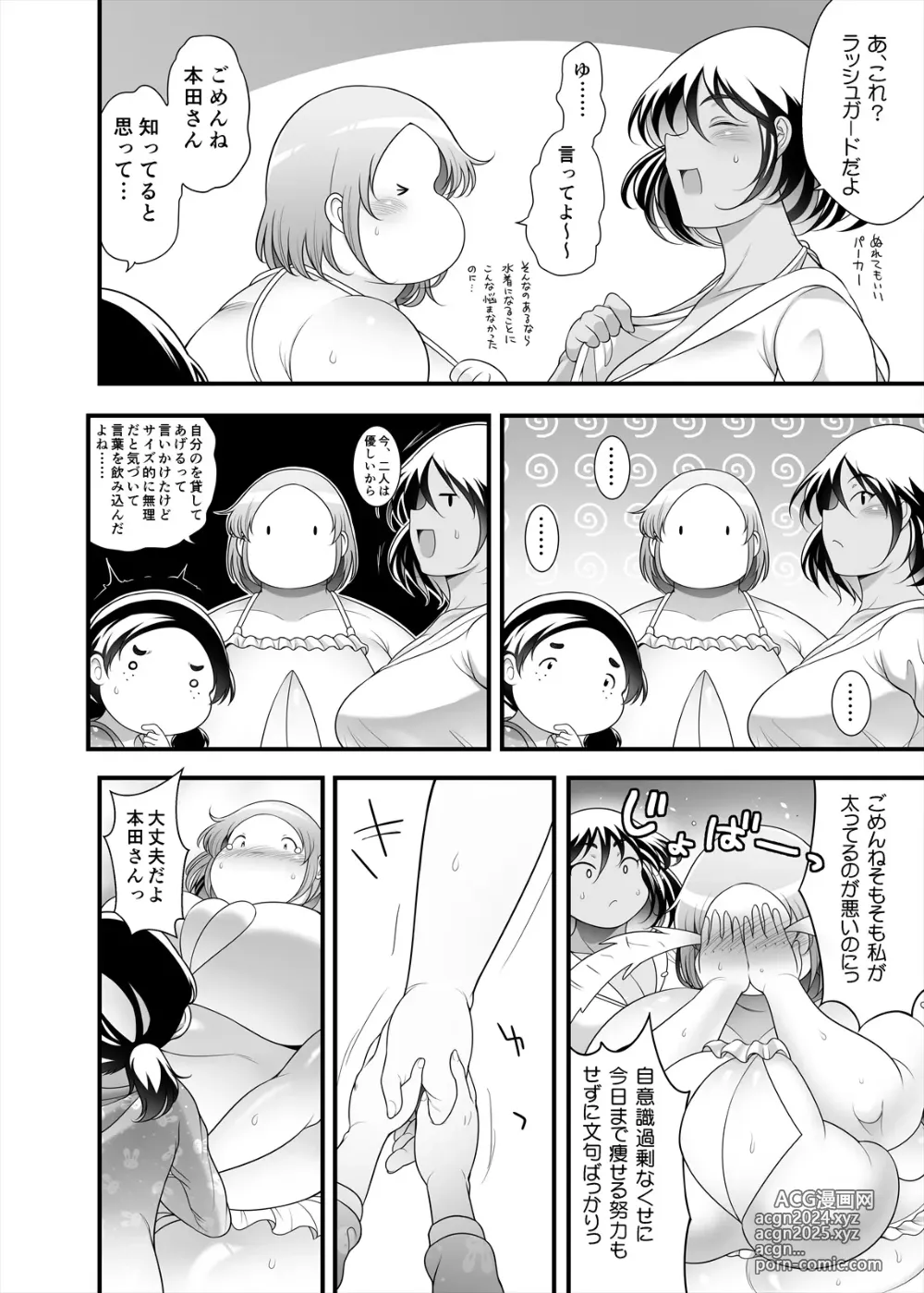 Page 8 of doujinshi Honda-san Pool-hen