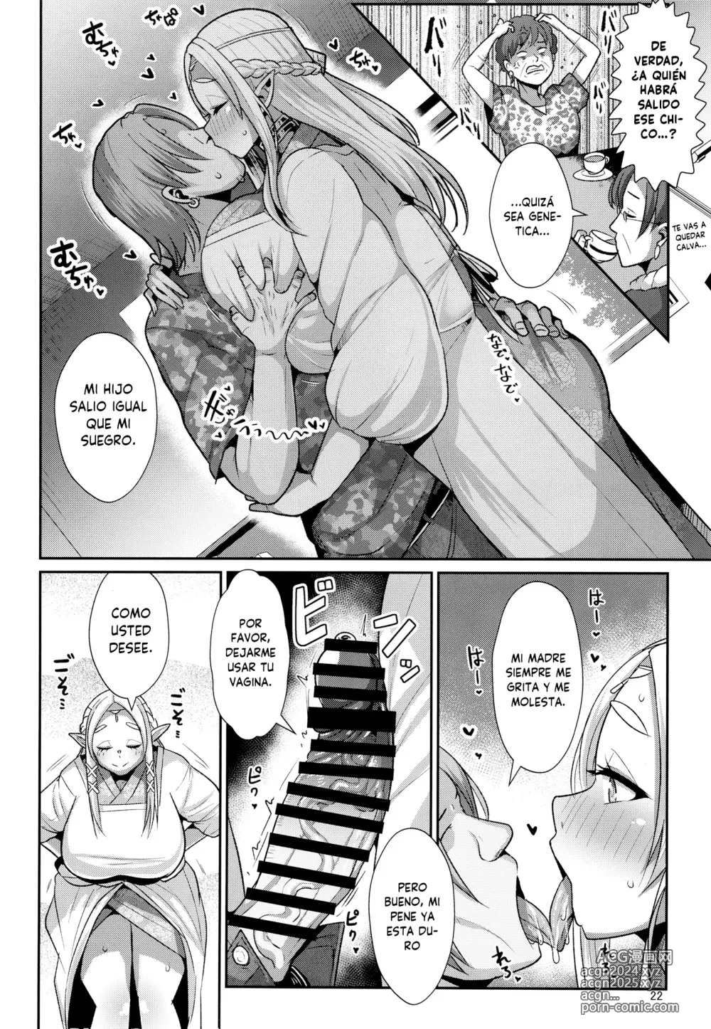 Page 24 of doujinshi H Seidorei Elf no Souzoku Mondai ni Tsuite ~ Rinjuu-hen