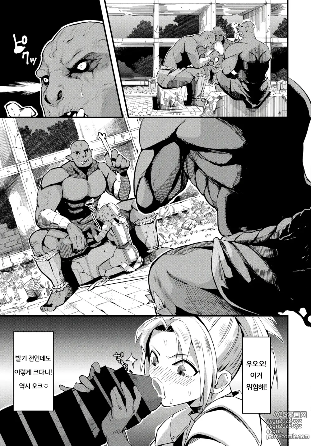 Page 3 of manga 여기사의 출세술