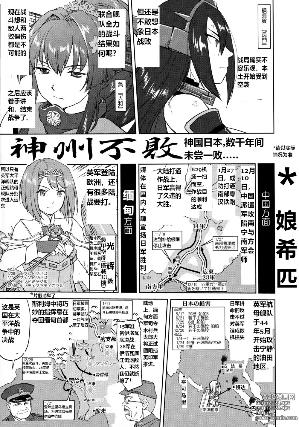 Page 8 of doujinshi 提督的决断: 舰娘最长 的一天