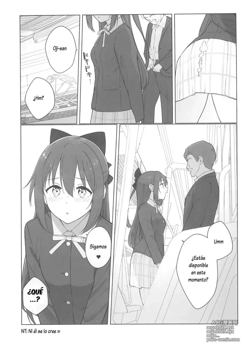 Page 17 of doujinshi Shizuku-chan Echi Echi Hon Echi Echi Densha Hen