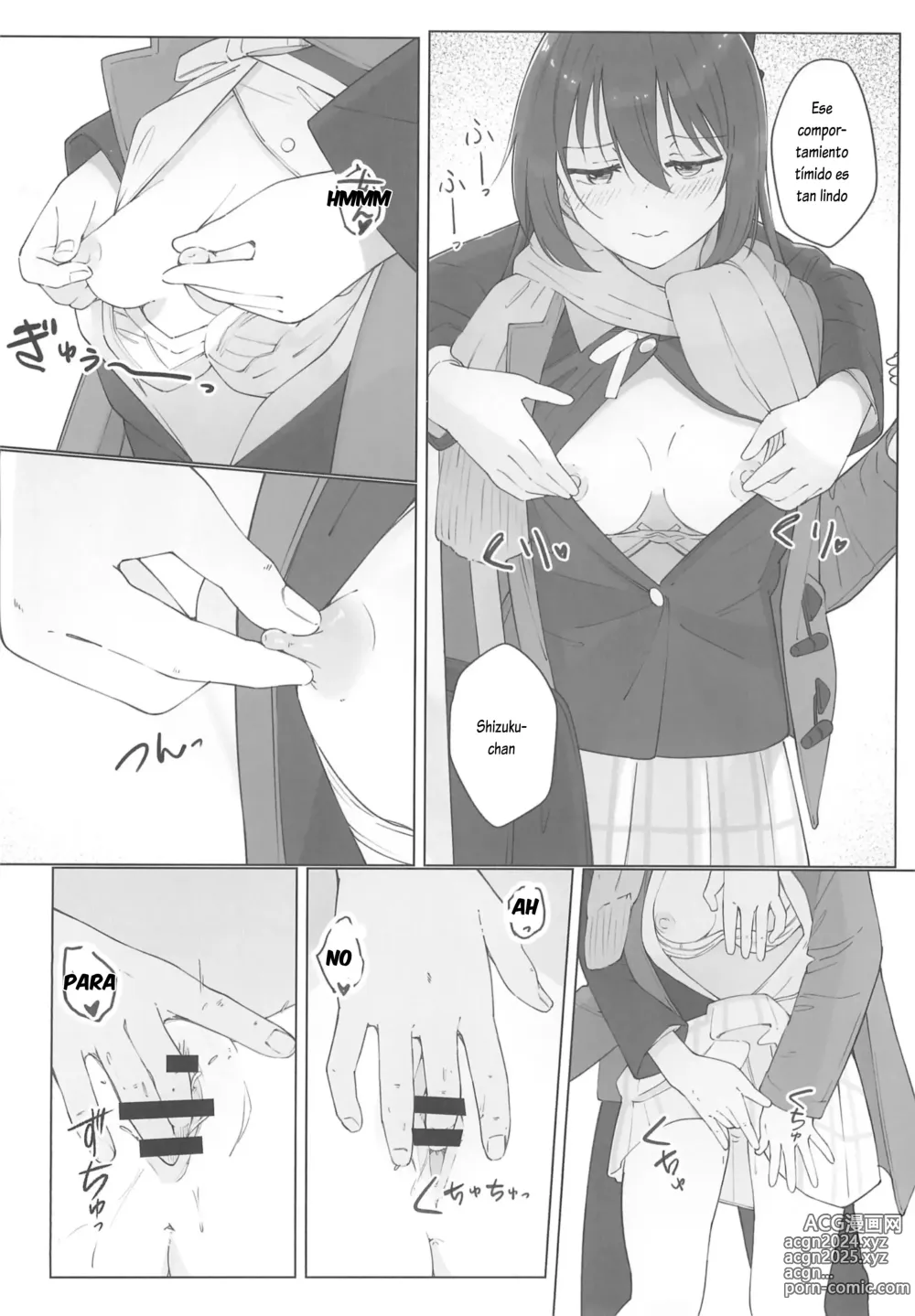 Page 10 of doujinshi Shizuku-chan Echi Echi Hon Echi Echi Densha Hen