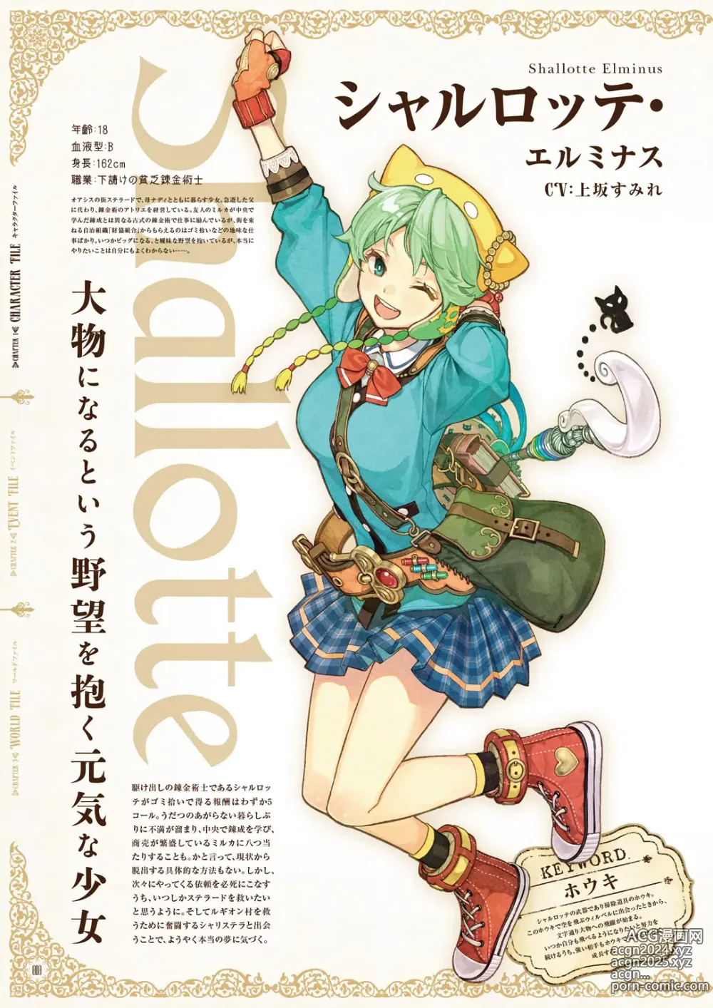 Page 12 of imageset Atelier Shallie: Alchemists of the Dusk Sea Official Visual Book