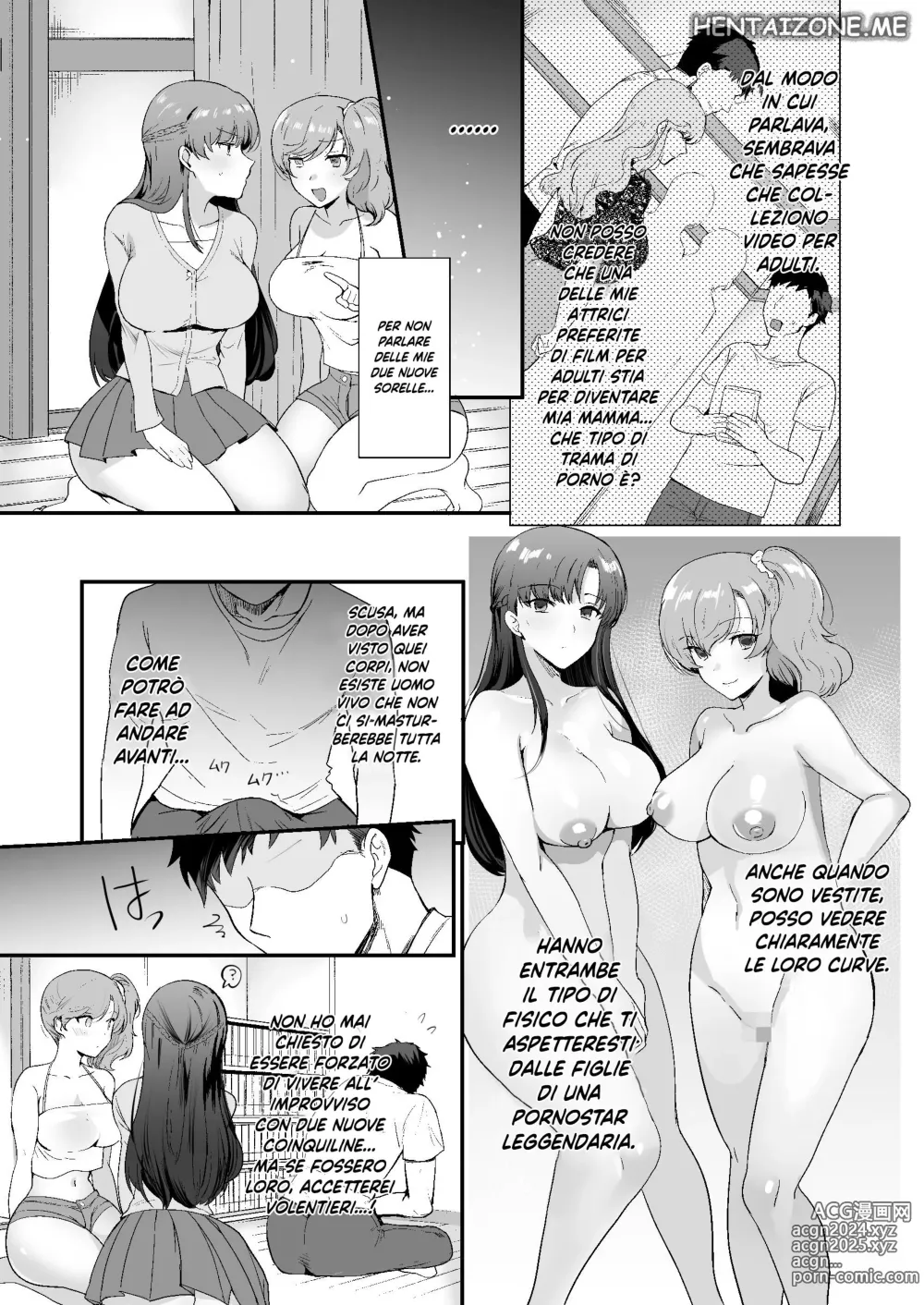 Page 9 of doujinshi Vivere in un Monolocale con due Sorelle Pervertite