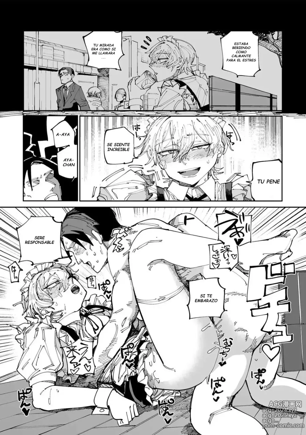 Page 15 of manga Servicio Especial de la Mucama Borracha