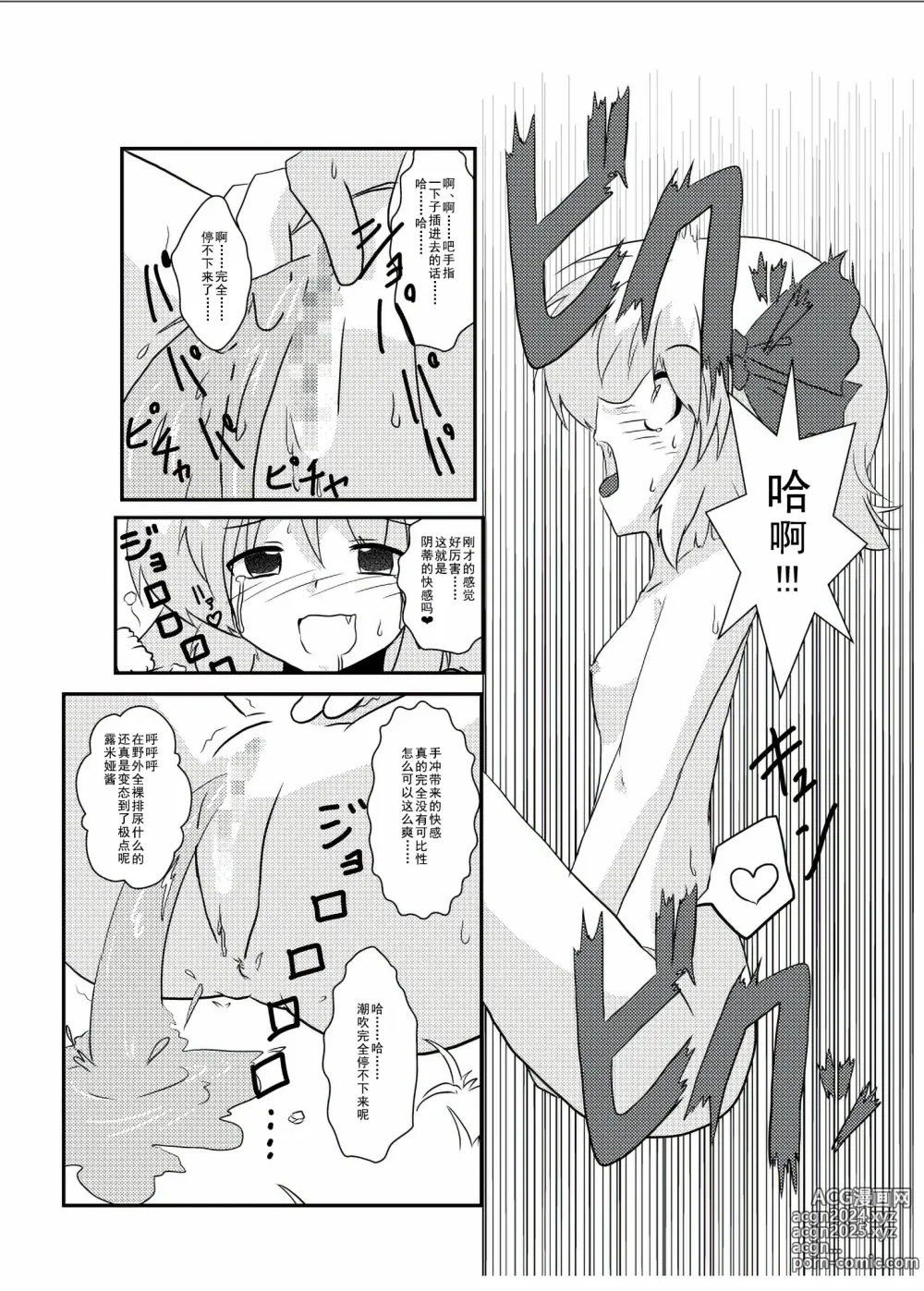 Page 11 of doujinshi 東方TS物語 ~露米娅編~