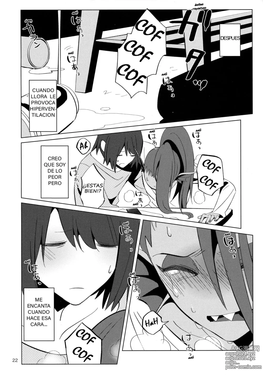 Page 22 of doujinshi Lheure bleue