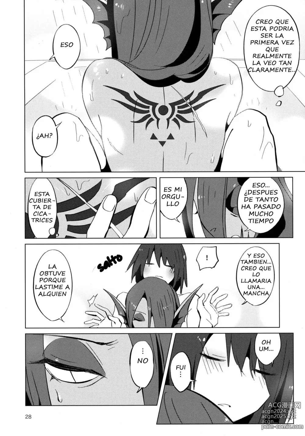 Page 28 of doujinshi Lheure bleue