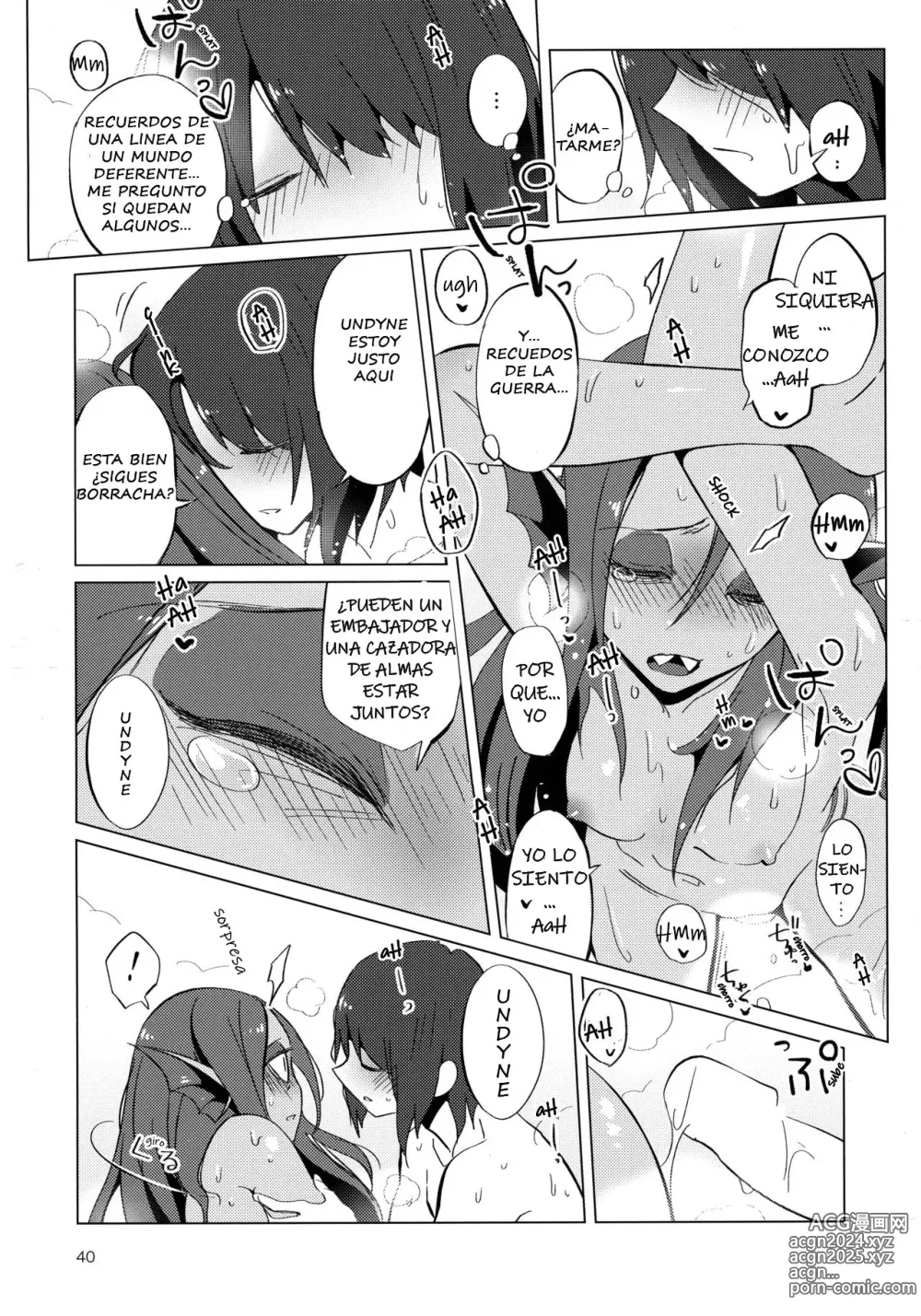 Page 40 of doujinshi Lheure bleue