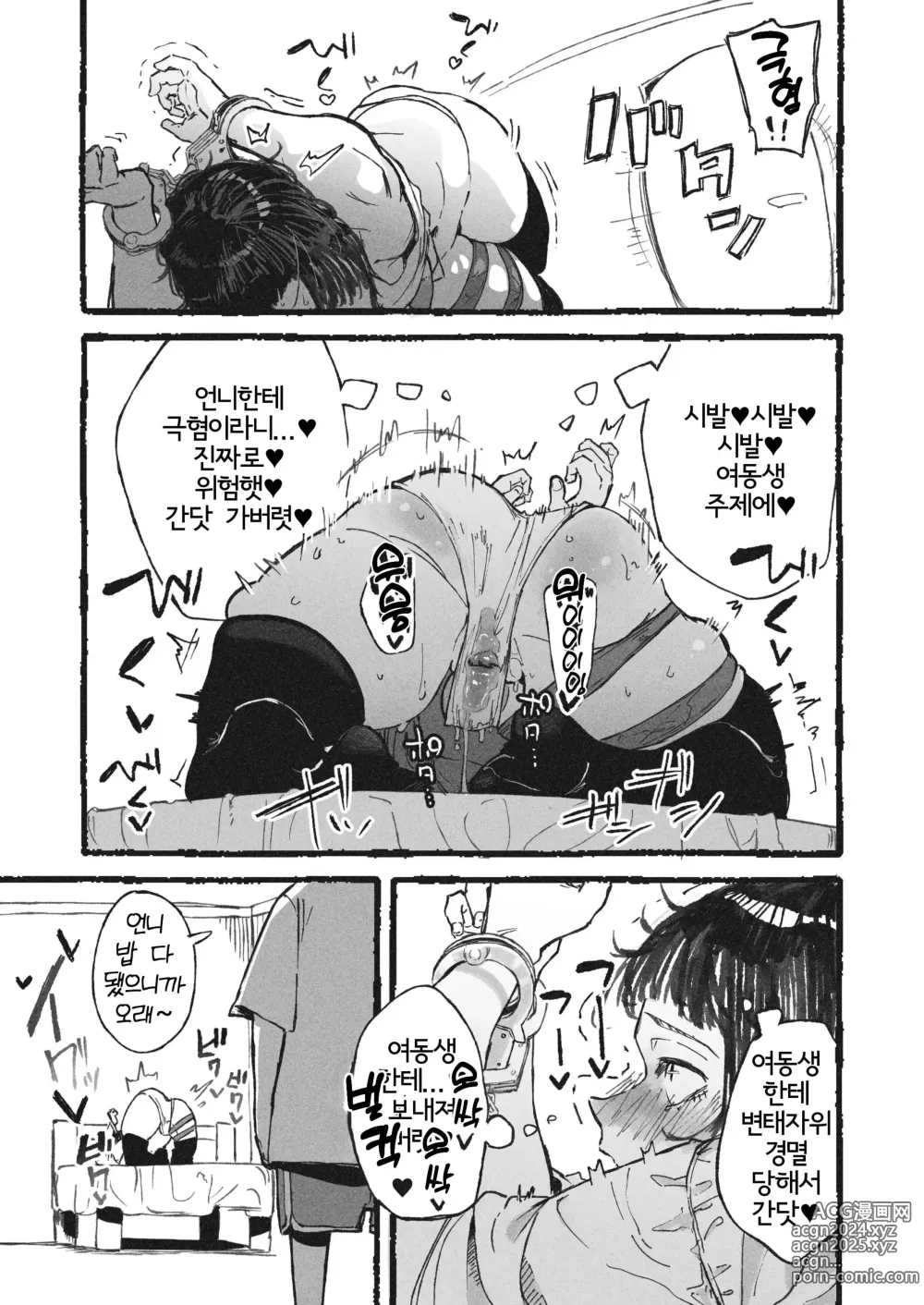 Page 4 of doujinshi 여동생에게 변태 자위를 보여버린 언니