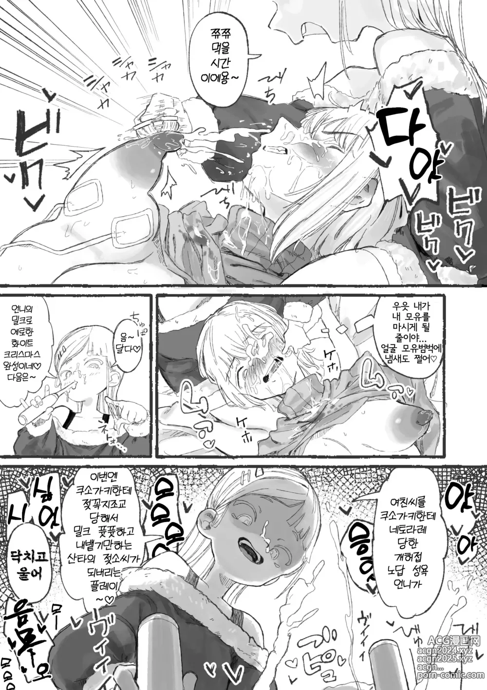 Page 16 of doujinshi 큐트 산타와 변태 언니