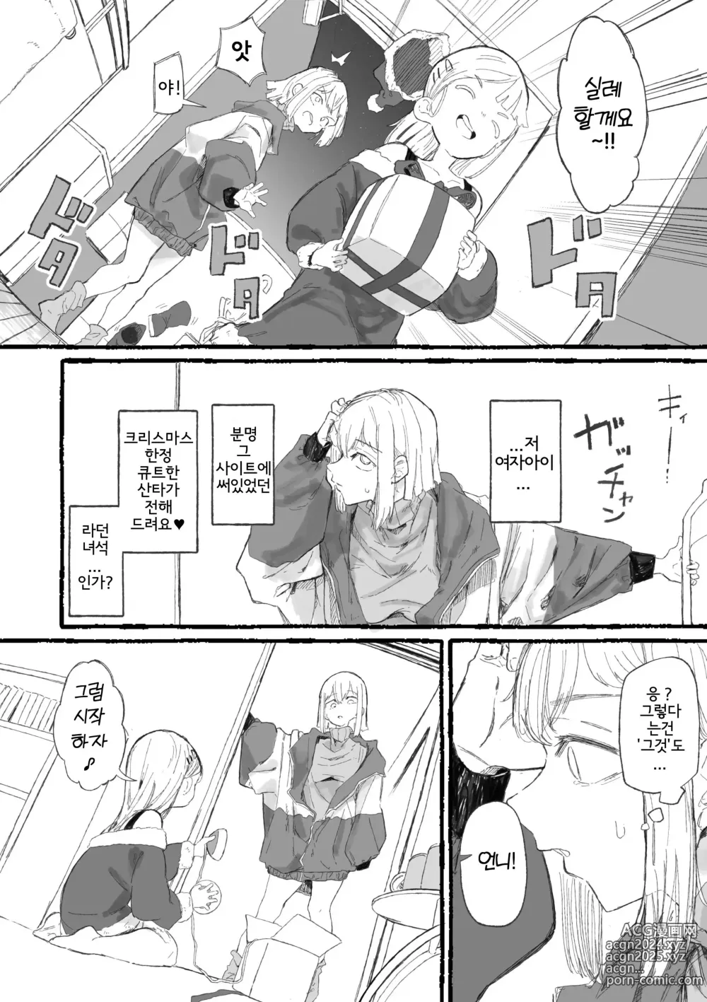 Page 4 of doujinshi 큐트 산타와 변태 언니