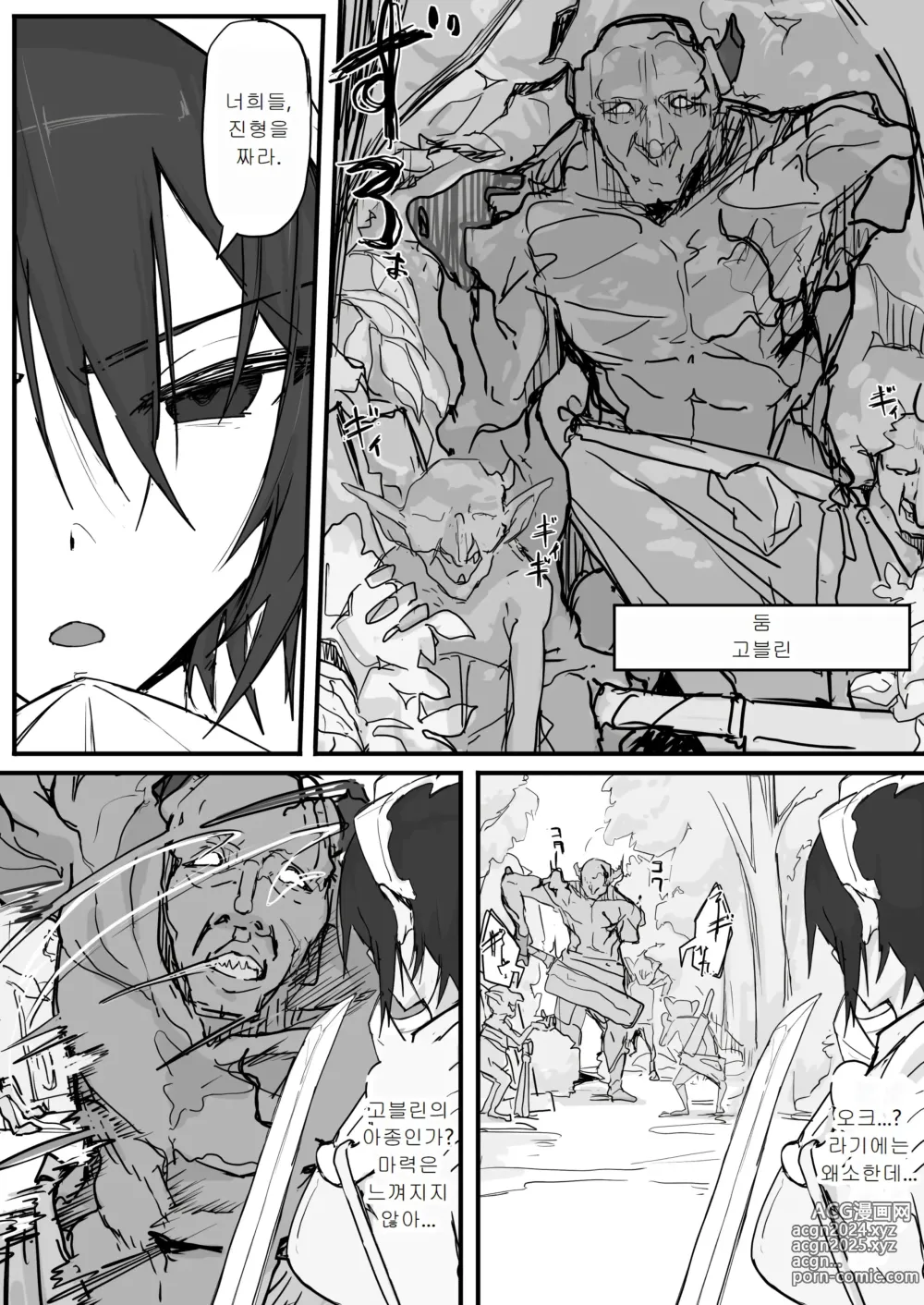 Page 3 of doujinshi 아가씨와 수면 원숭이 09