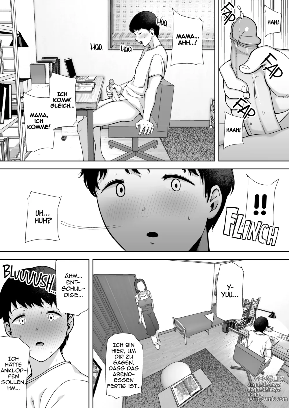 Page 12 of manga My Mom, My Love. Chapter 1