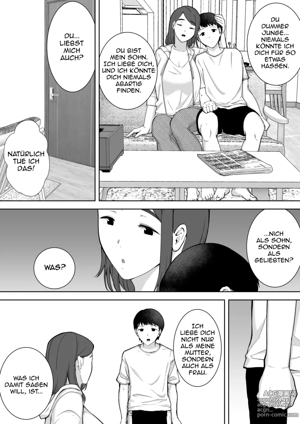 Page 19 of manga My Mom, My Love. Chapter 1