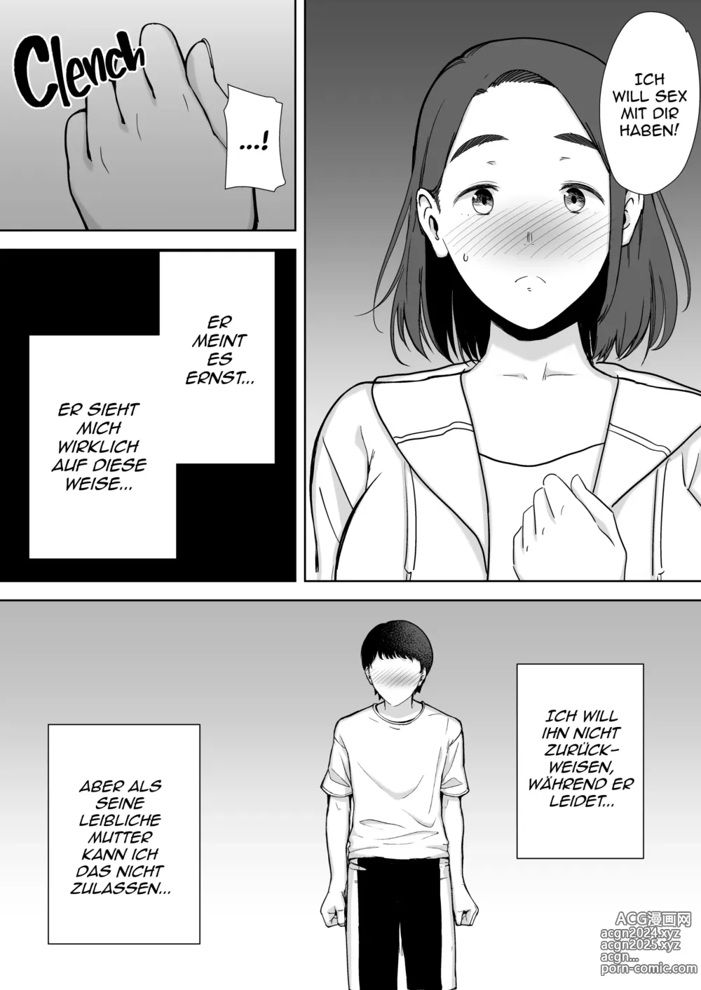 Page 20 of manga My Mom, My Love. Chapter 1