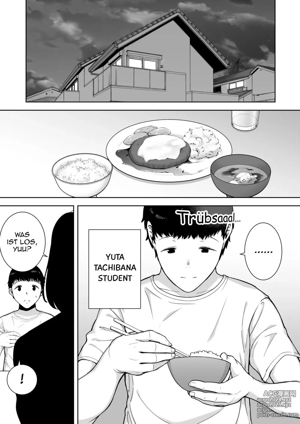 Page 3 of manga My Mom, My Love. Chapter 1