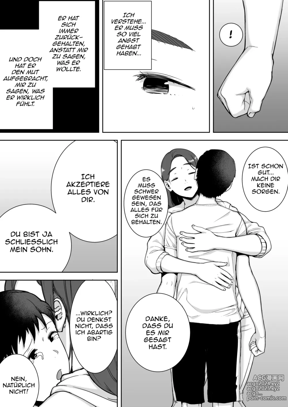 Page 21 of manga My Mom, My Love. Chapter 1