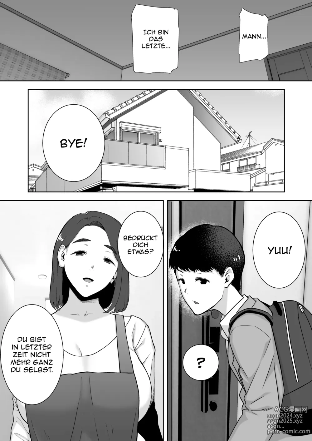 Page 9 of manga My Mom, My Love. Chapter 1