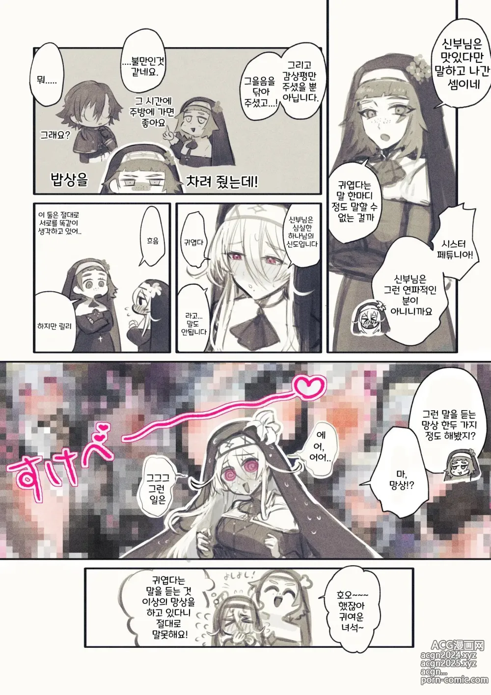 Page 28 of doujinshi Daisuki na Shinpu-sama to no ??? na Mousou o Shichau Sister 1~20