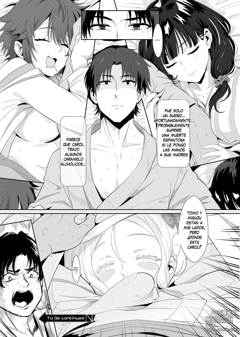 Page 29 of doujinshi ¡Un Viaje a las Aguas Termales con la Mamá de Tomo y sus Amigas!