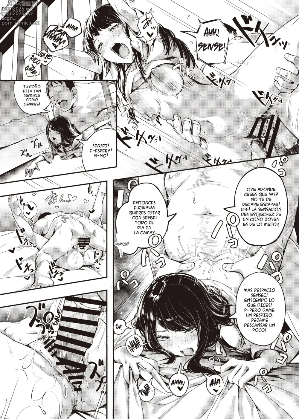 Page 17 of doujinshi El secrecto del receso de verano que desconocia