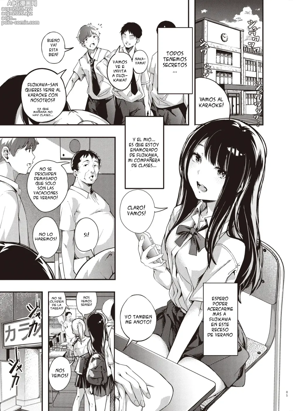 Page 4 of doujinshi El secrecto del receso de verano que desconocia