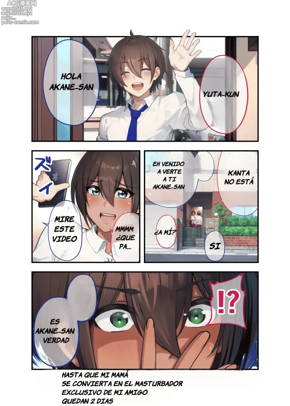 Page 29 of doujinshi Día 28, Mi Madre se Convertirá Masturbador Personal de mi Amigo