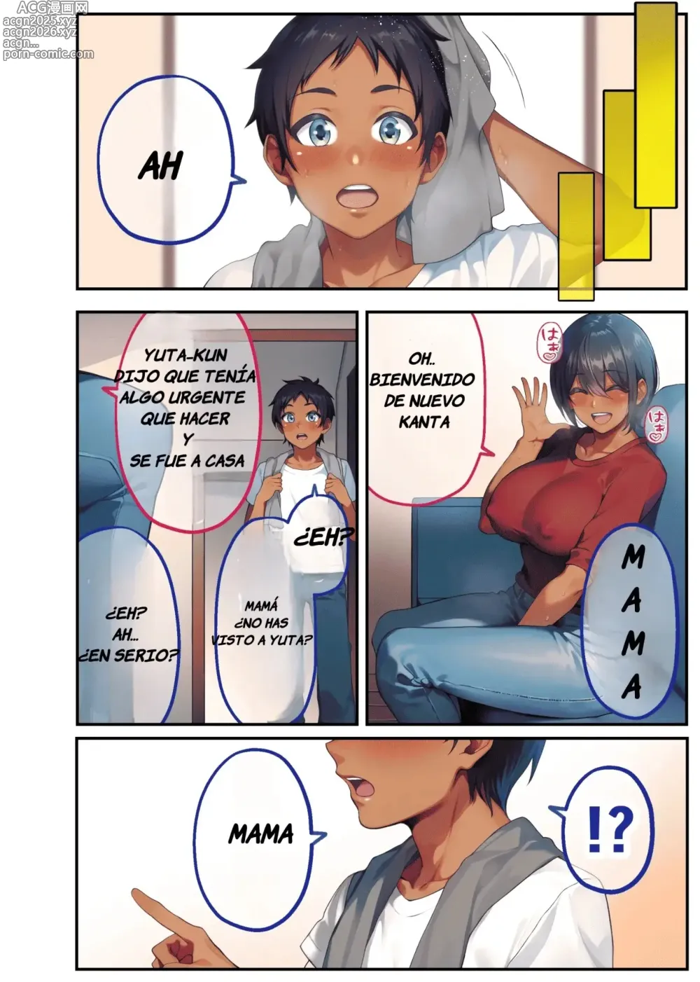 Page 54 of doujinshi Día 28, Mi Madre se Convertirá Masturbador Personal de mi Amigo