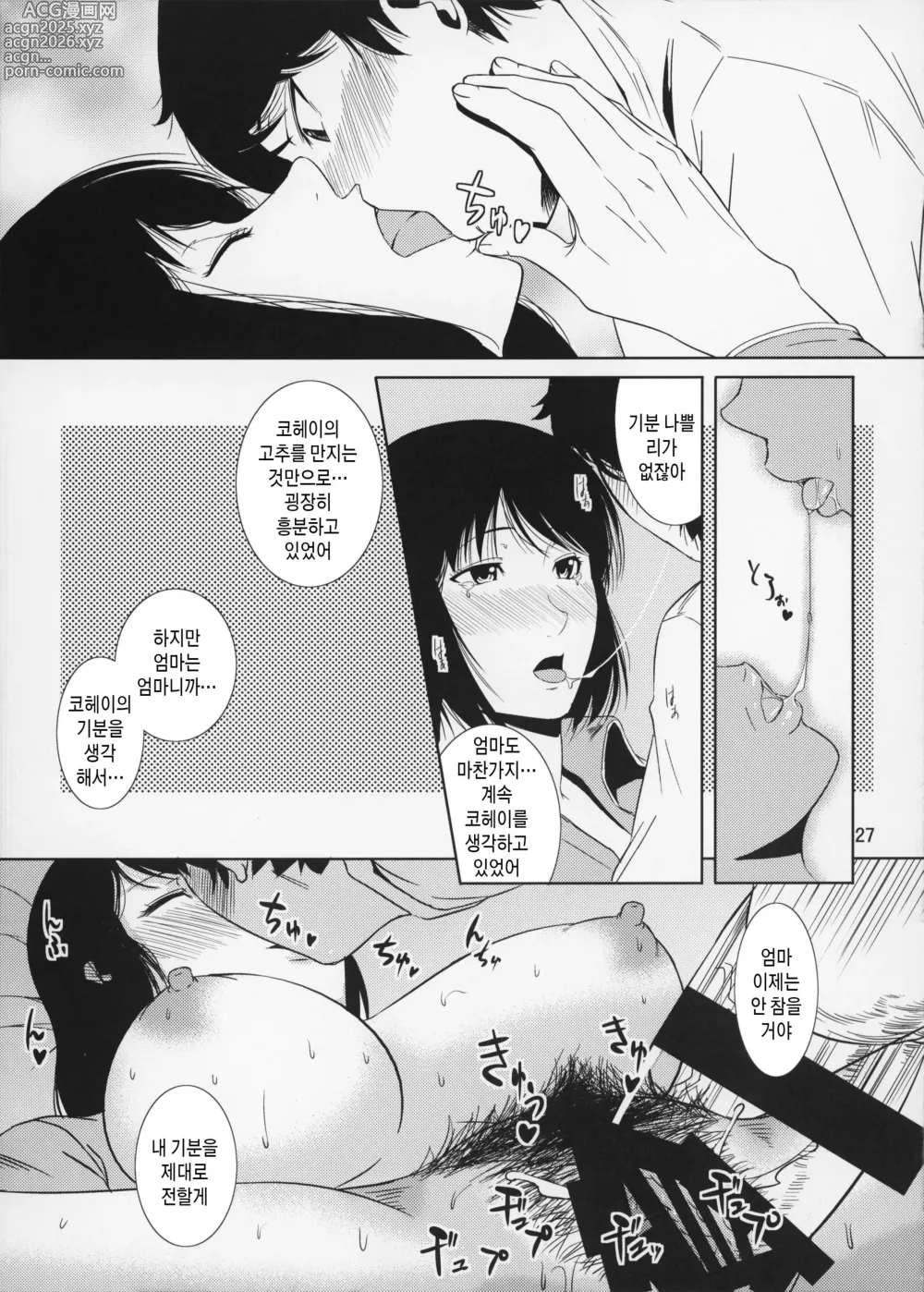 Page 27 of doujinshi 모혈을 파다 14