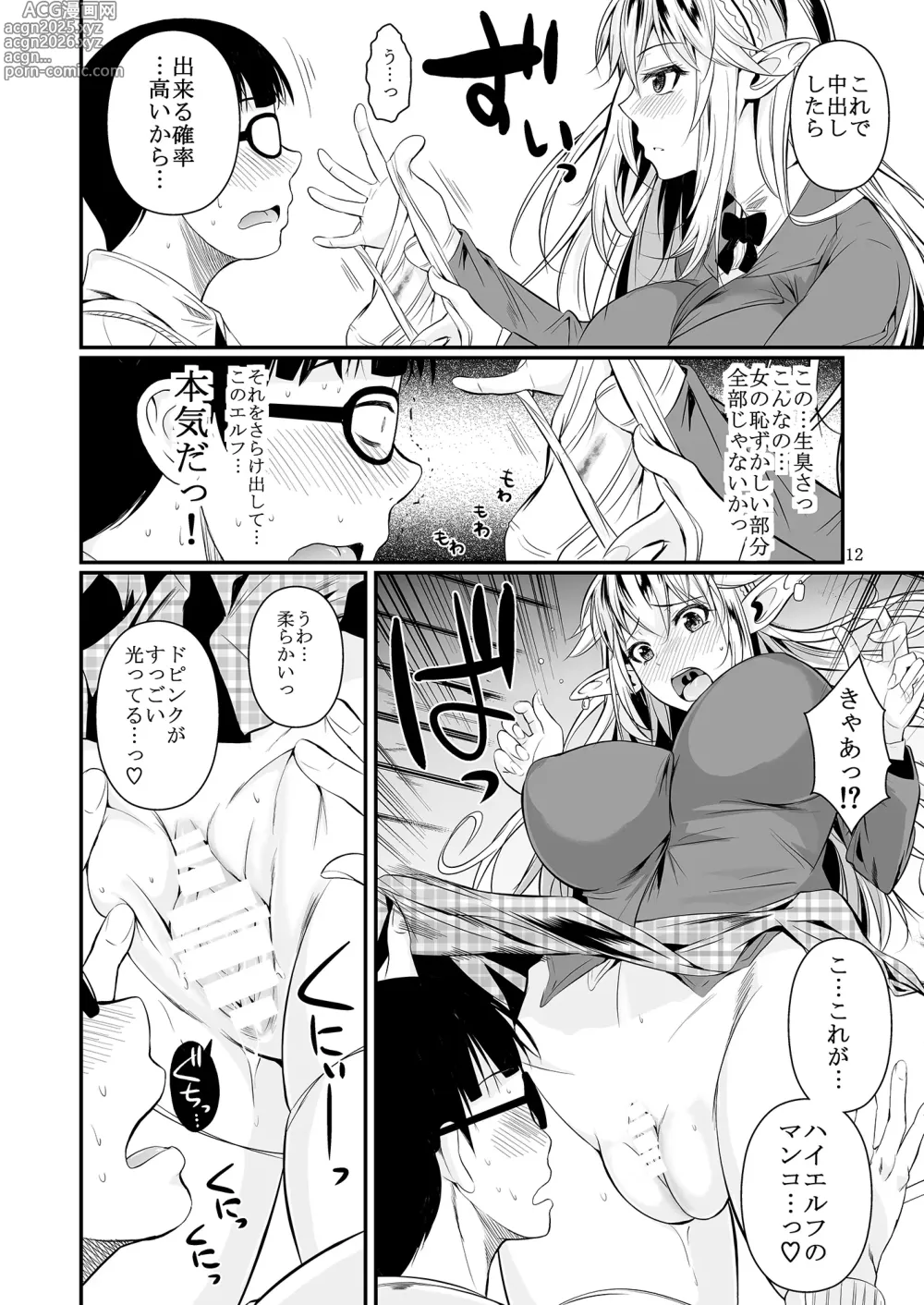 Page 13 of doujinshi High Elf x High School