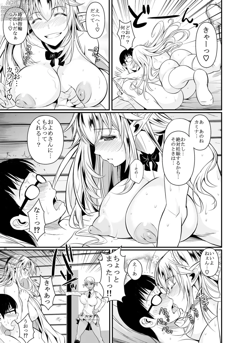 Page 26 of doujinshi High Elf x High School