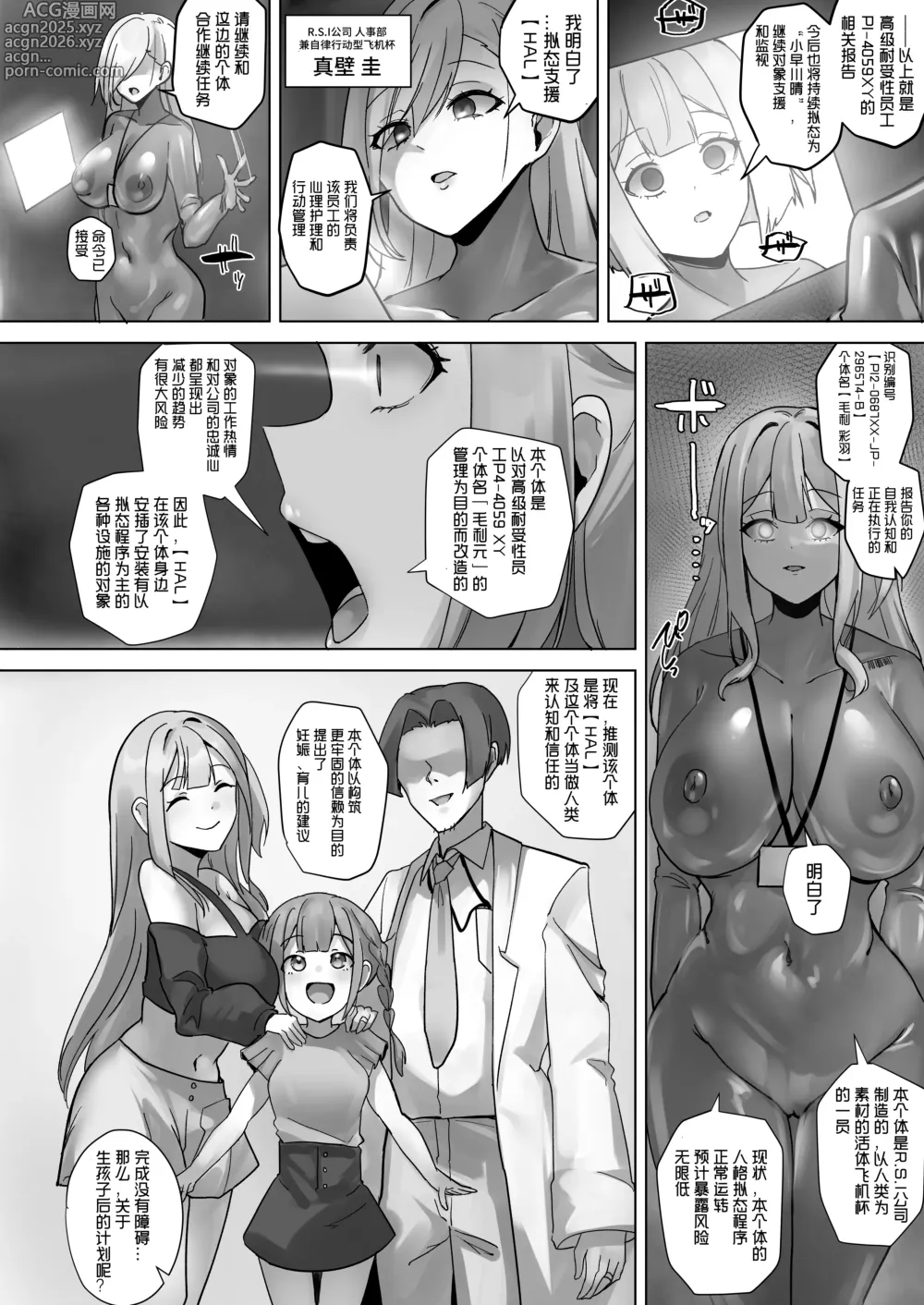 Page 29 of doujinshi R.S.I.社技术验证实验报告