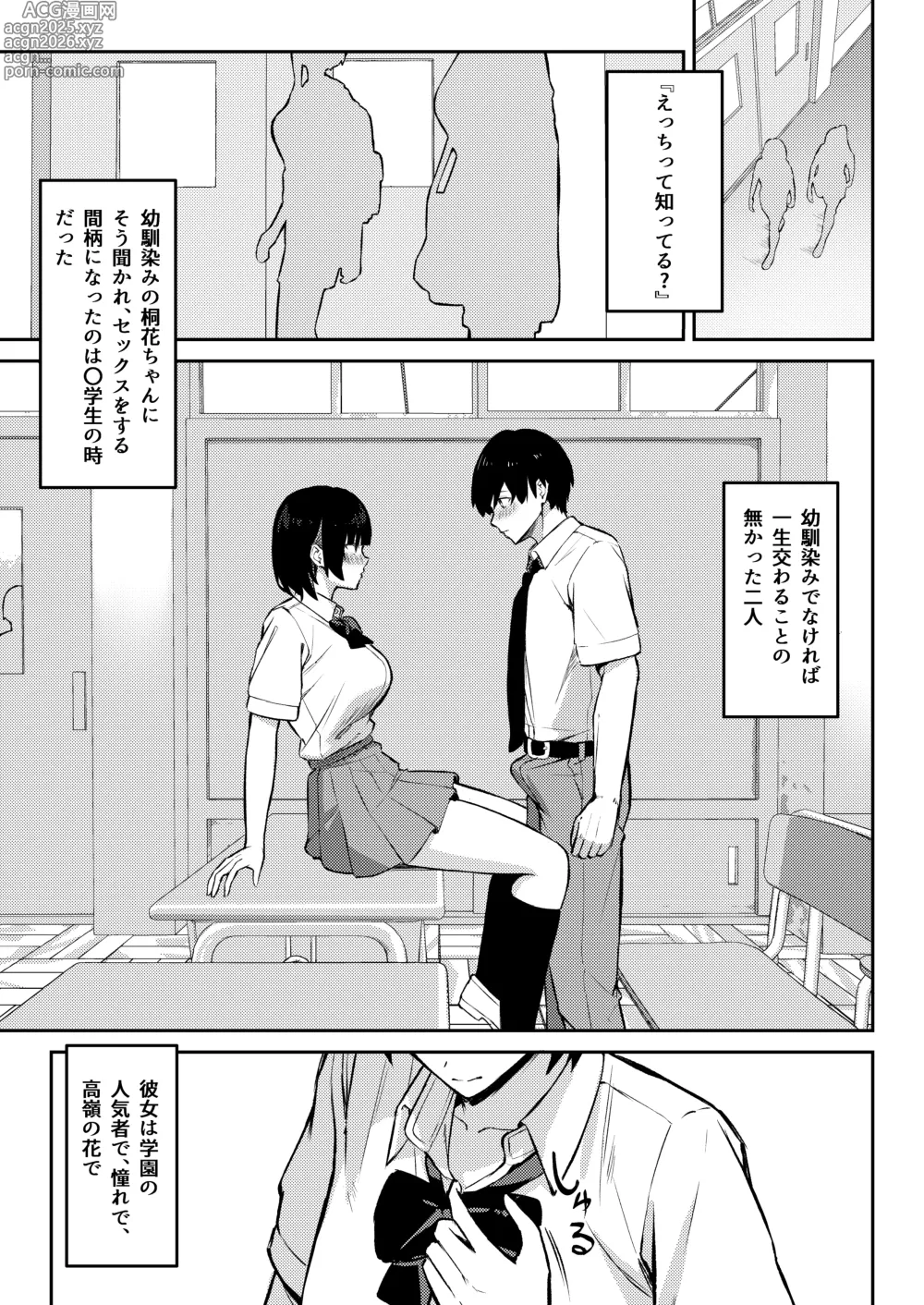 Page 2 of doujinshi Osananajimi wa Honki Koubi de NTRreru