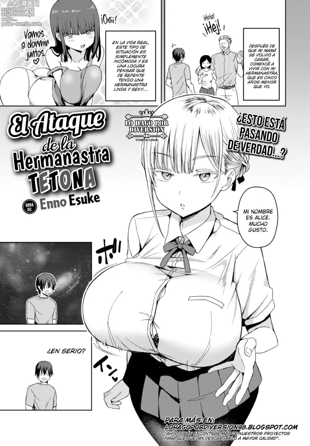 Page 1 of manga El Ataque De La Hermanastra Tetona