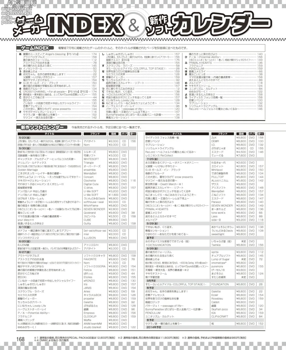 Page 162 of manga DENGEKI HIME 2014-07