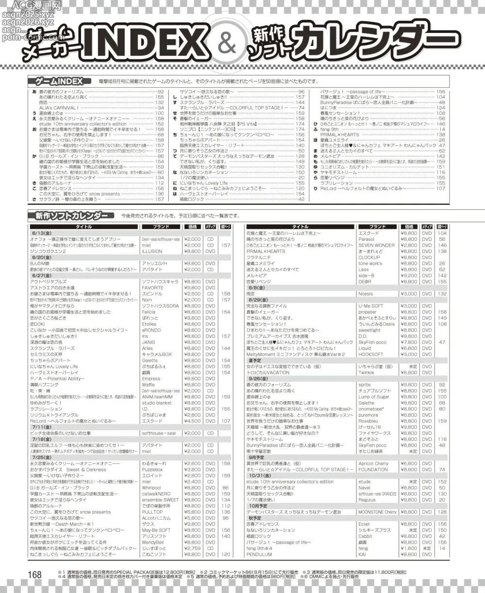 Page 160 of manga DENGEKI HIME 2014-08