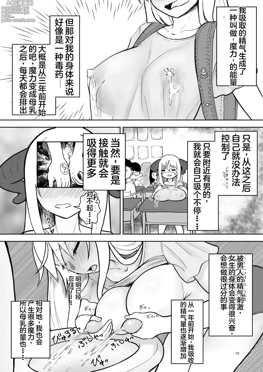 Page 9 of doujinshi Sou Uke Nise Succubus-chan no Ingyaku Seikatsu ~Joshi-kai no H na Kokuhaku~