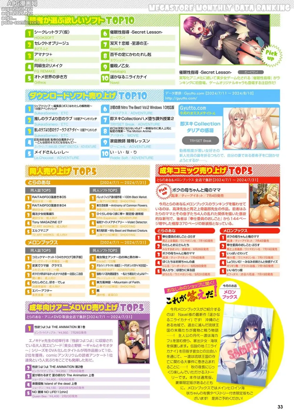 Page 26 of manga Monthly Megastore 2024-10