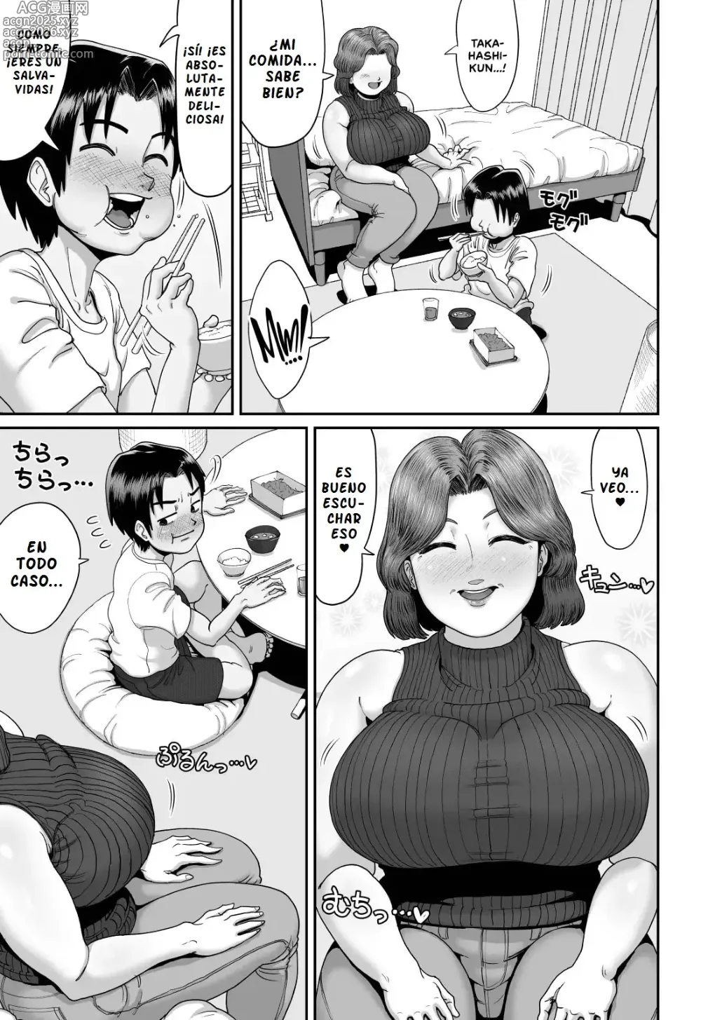 Page 12 of doujinshi Bakunyuu Hitozuma Jukujo no Ecchi na Osusowake