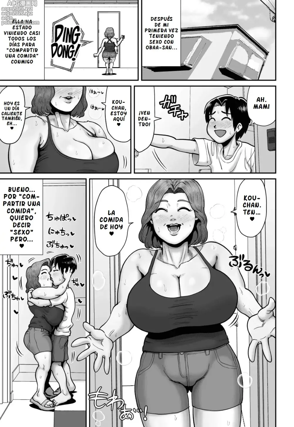 Page 34 of doujinshi Bakunyuu Hitozuma Jukujo no Ecchi na Osusowake