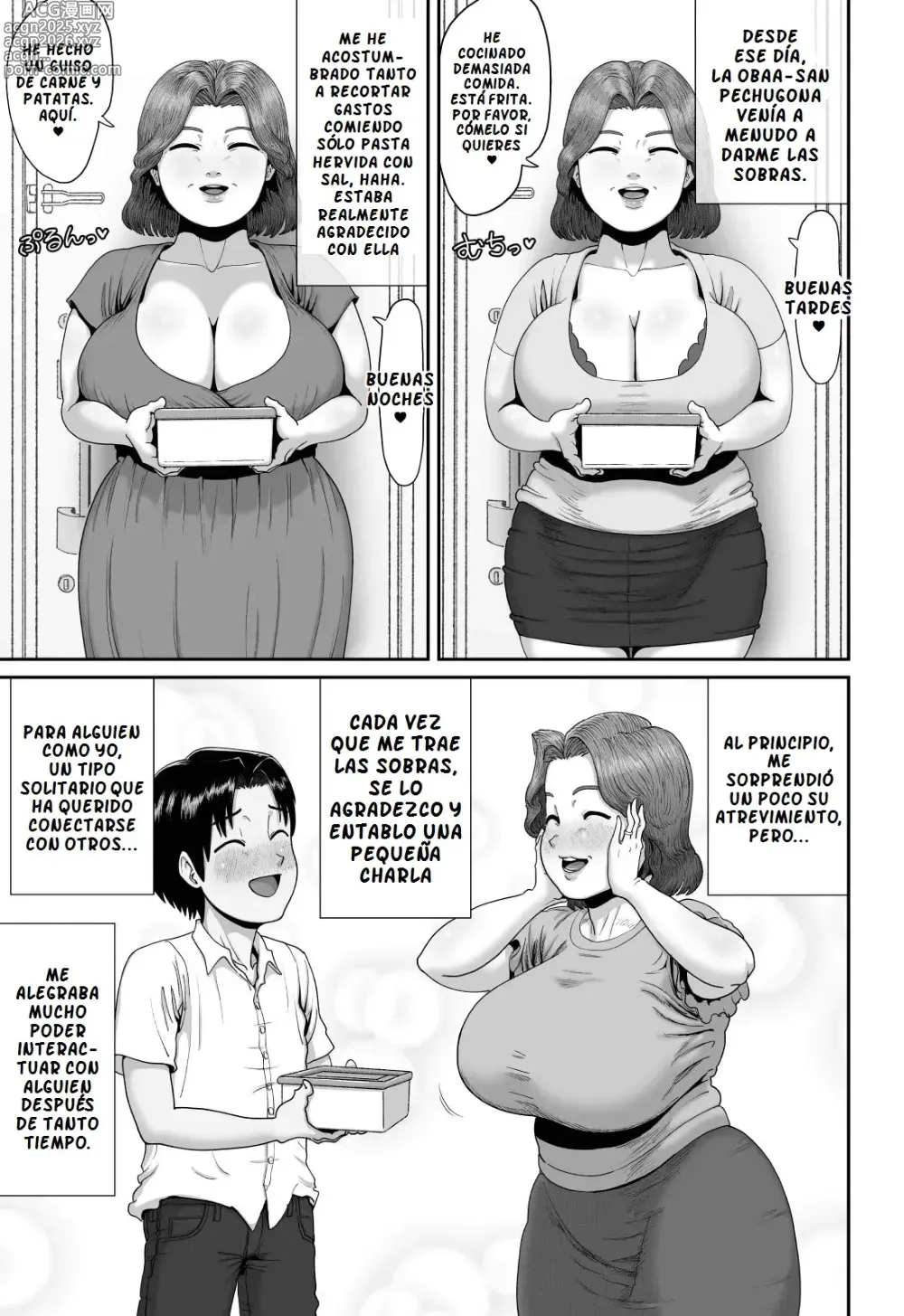 Page 6 of doujinshi Bakunyuu Hitozuma Jukujo no Ecchi na Osusowake