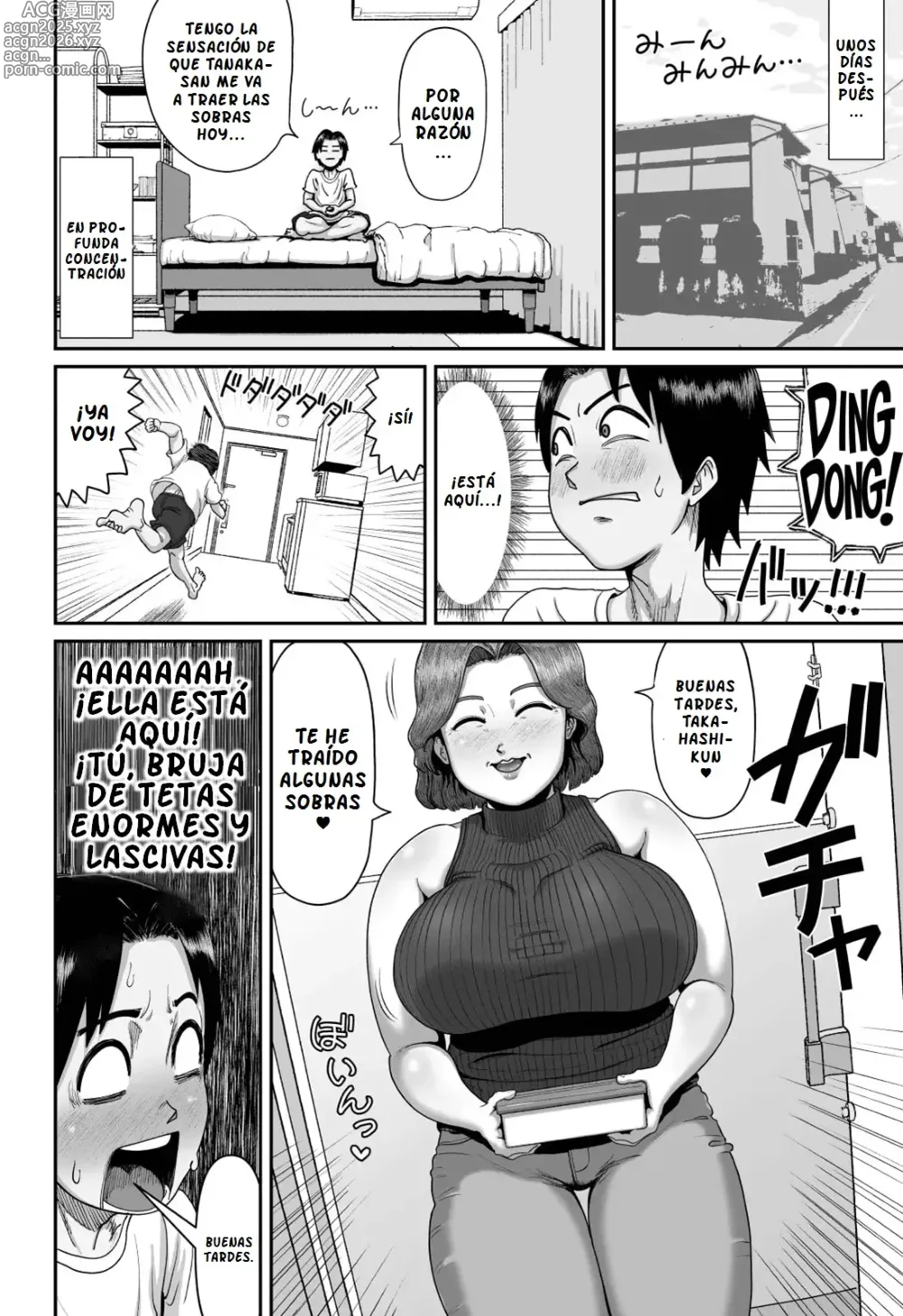 Page 9 of doujinshi Bakunyuu Hitozuma Jukujo no Ecchi na Osusowake