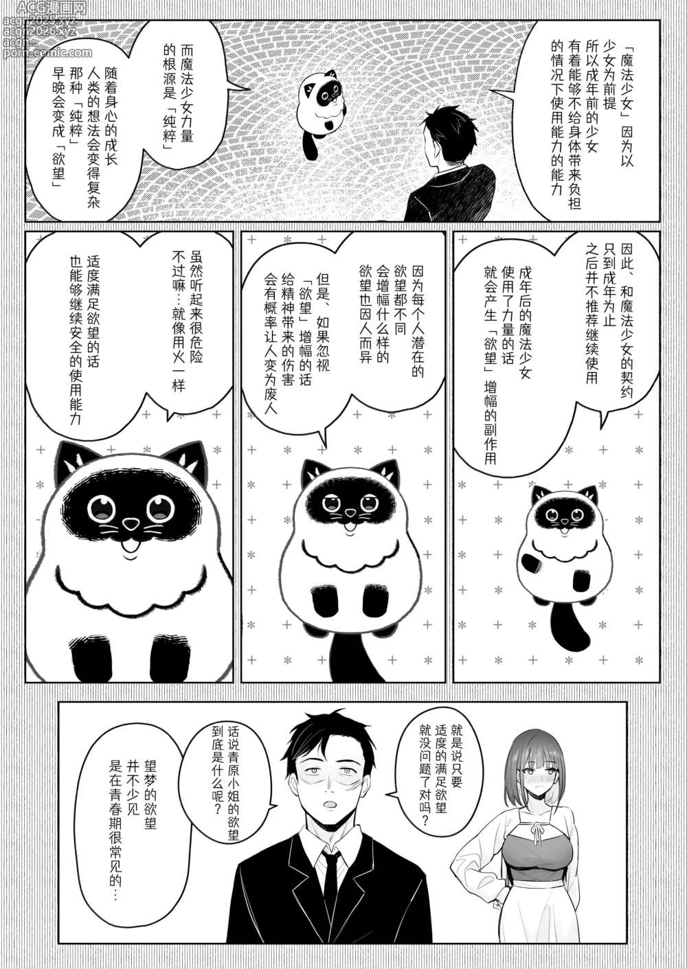 Page 16 of doujinshi 前魔法少女的工作故事 青