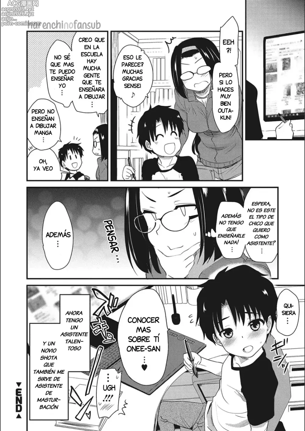 Page 123 of manga ONA-ASSI! ~Ero Manga Ka no Onanie wo Tetsudau Shigoto~