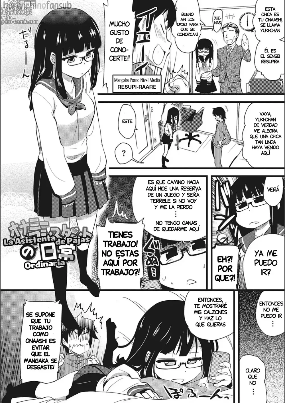 Page 41 of manga ONA-ASSI! ~Ero Manga Ka no Onanie wo Tetsudau Shigoto~